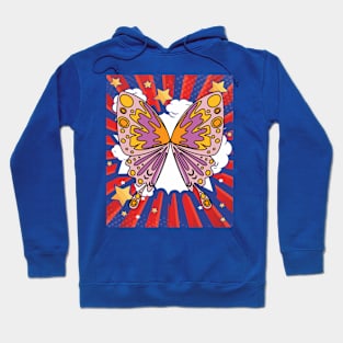 Beautiful Colorful Butterflies Hoodie